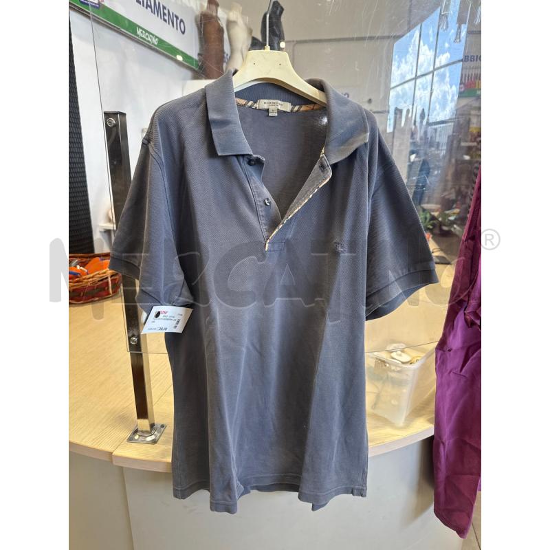 POLO UOMO BURBERRY GRIGIA | Mercatino dell'Usato San giovanni teatino 1