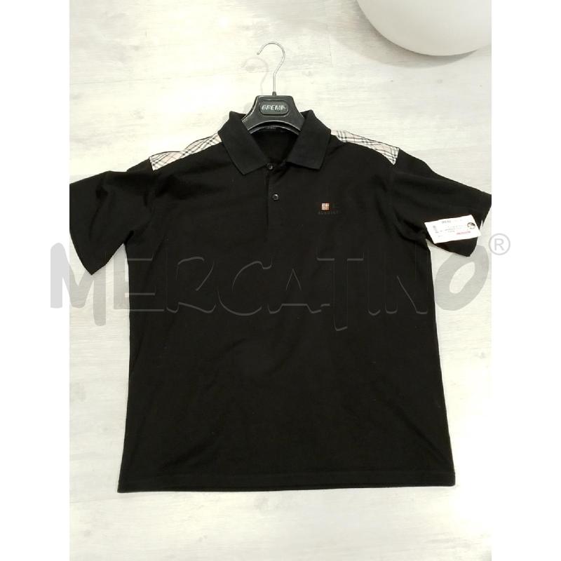 POLO UOMO BURBERRY NERA SPALLE DETT QUADRI | Mercatino dell'Usato San giovanni teatino 1