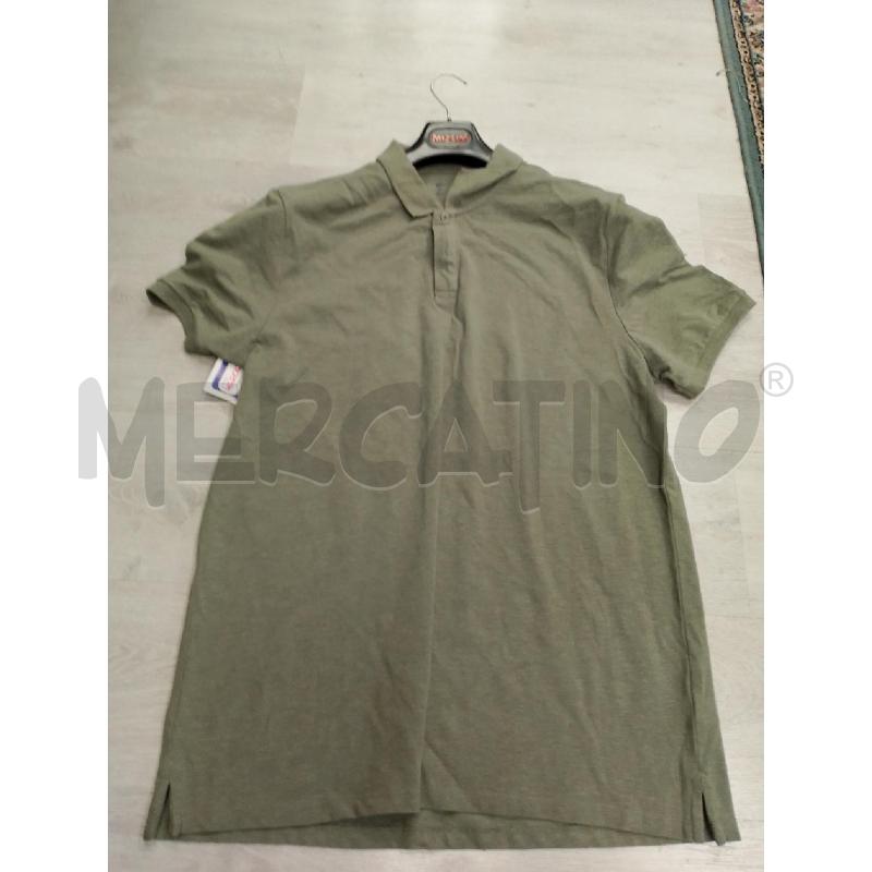 POLO UOMO ESSENTIALS VERDE | Mercatino dell'Usato San giovanni teatino 1