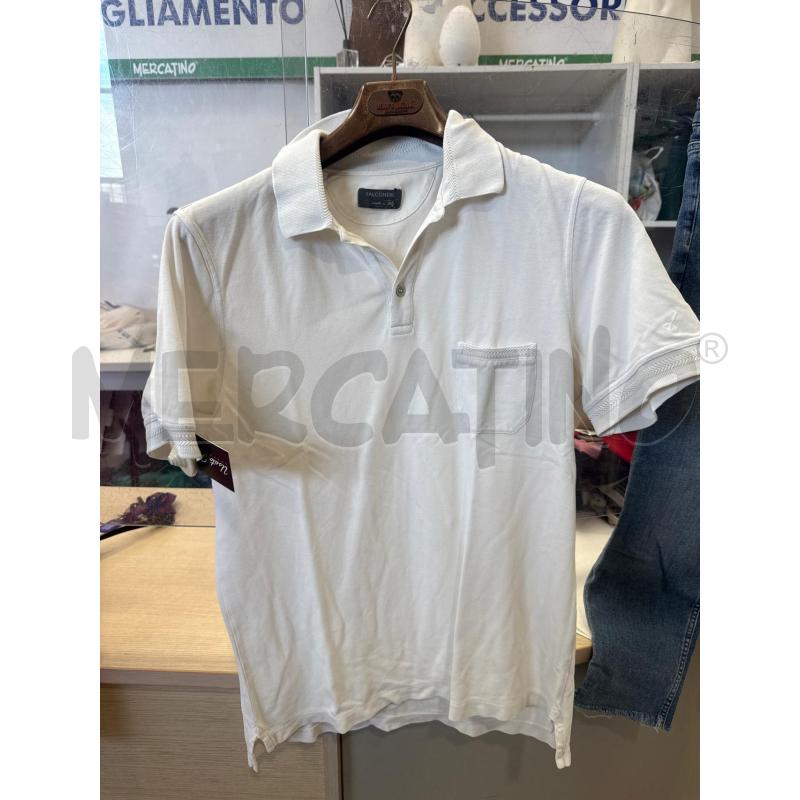 POLO UOMO FALCONERI BIANCA | Mercatino dell'Usato San giovanni teatino 1