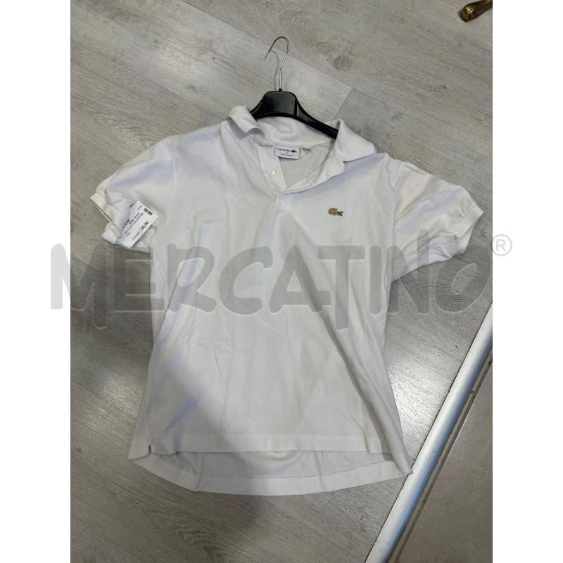POLO UOMO LACOSTE BIANCA | Mercatino dell'Usato San giovanni teatino 1