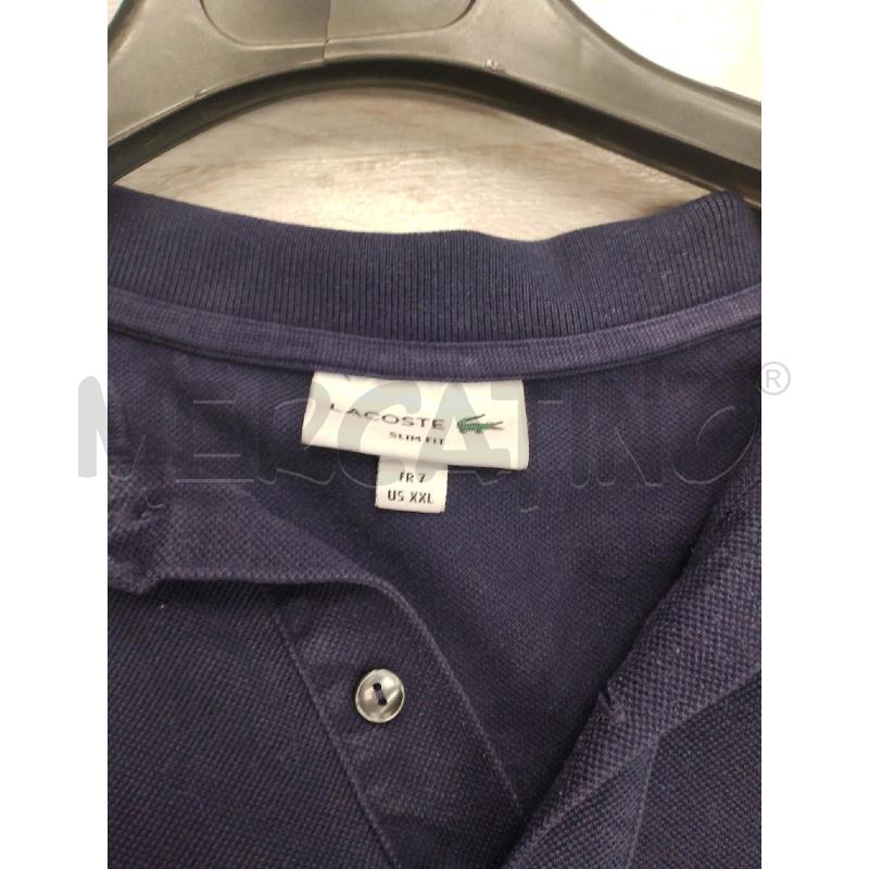 POLO UOMO LACOSTE BLU | Mercatino dell'Usato San giovanni teatino 3