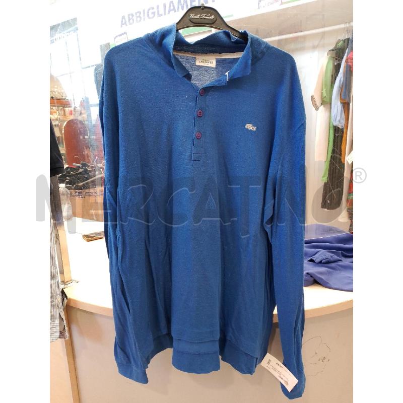 POLO UOMO LACOSTE BLU | Mercatino dell'Usato San giovanni teatino 1