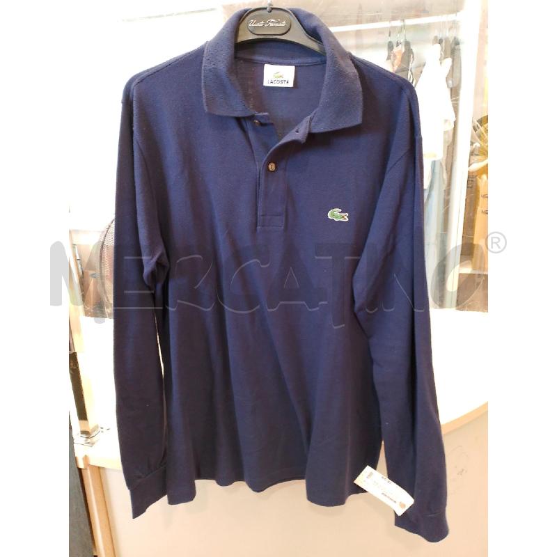 POLO UOMO LACOSTE BLU | Mercatino dell'Usato San giovanni teatino 1