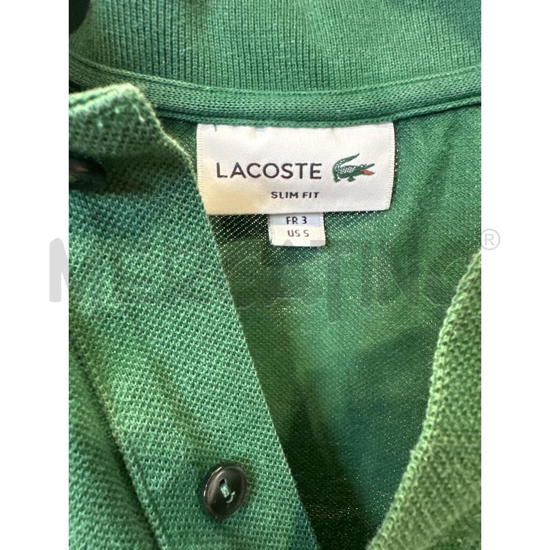 POLO UOMO LACOSTE VERDE TG S | Mercatino dell'Usato San giovanni teatino 2