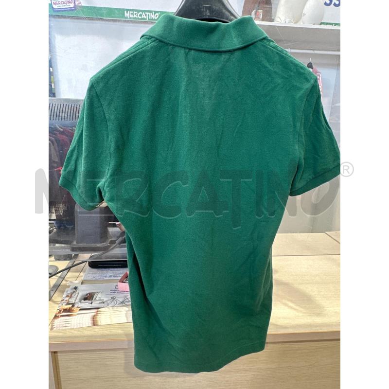 POLO UOMO LACOSTE VERDE TG S | Mercatino dell'Usato San giovanni teatino 3