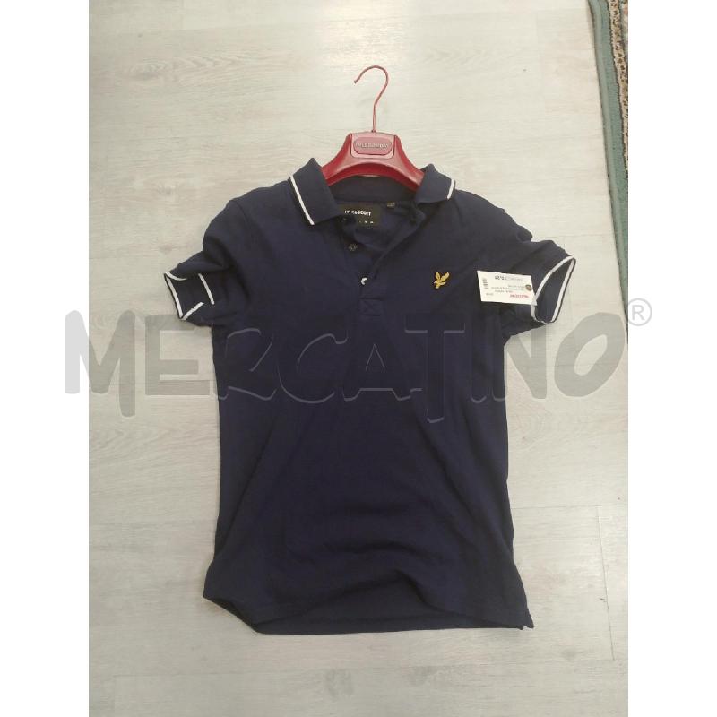POLO UOMO LYLE & SCOTT BLU NOTTE  | Mercatino dell'Usato San giovanni teatino 1