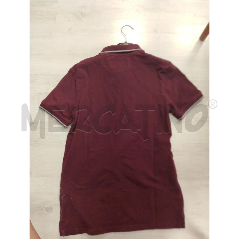 POLO UOMO LYLE & SCOTT BORDEAUX  | Mercatino dell'Usato San giovanni teatino 2