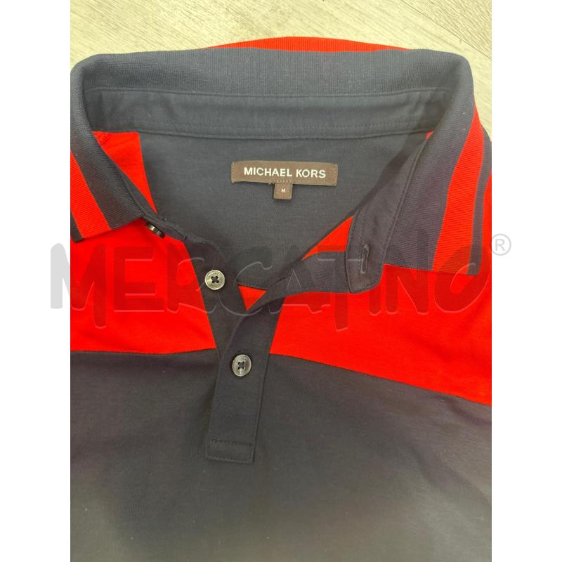 POLO UOMO MICHAEL KORS BLU ROSSA | Mercatino dell'Usato San giovanni teatino 2