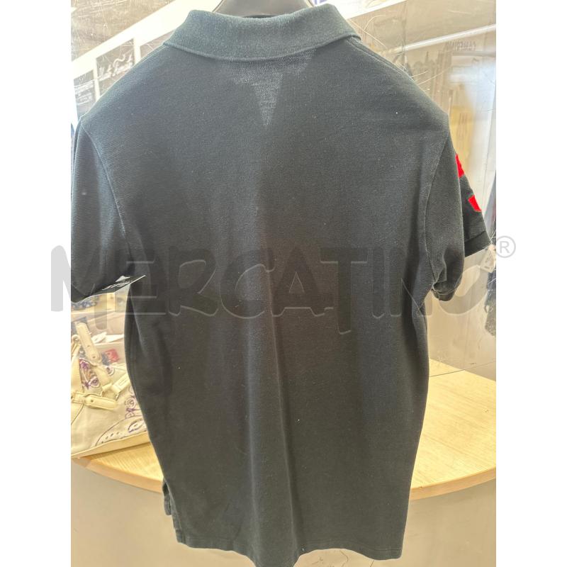 POLO UOMO POLO RALPH LAUREN NERA LOGATA ROSSA  | Mercatino dell'Usato San giovanni teatino 3