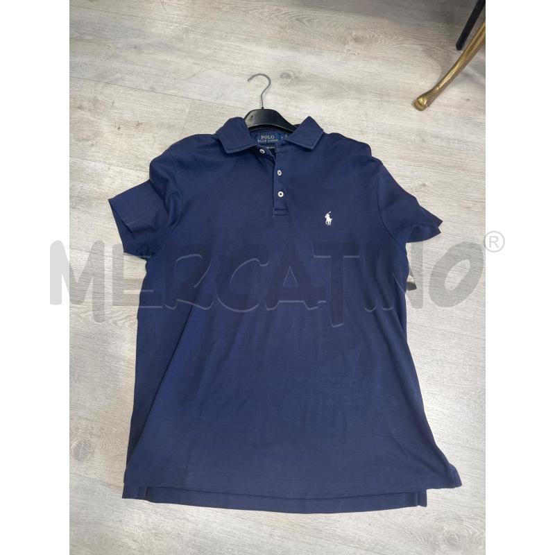 POLO UOMO RALPH LAUREN BLU NOTTE MEZZA MANICA | Mercatino dell'Usato San giovanni teatino 1