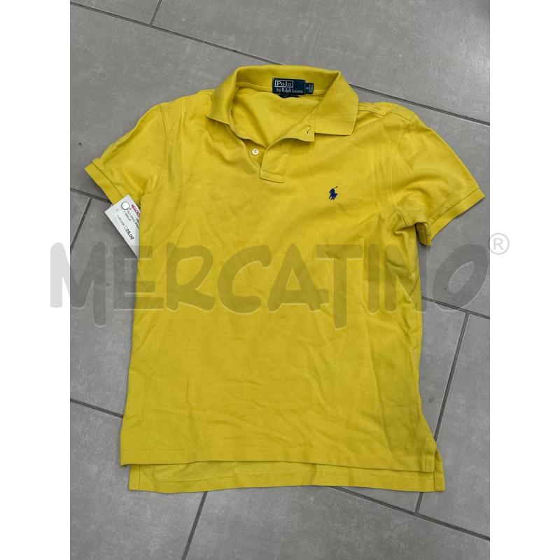 POLO UOMO RALPH LAUREN GIALLA | Mercatino dell'Usato San giovanni teatino 1