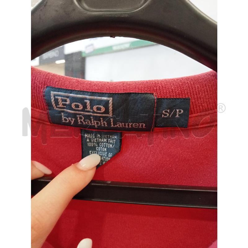 POLO UOMO RALPH LAUREN ROSA | Mercatino dell'Usato San giovanni teatino 3