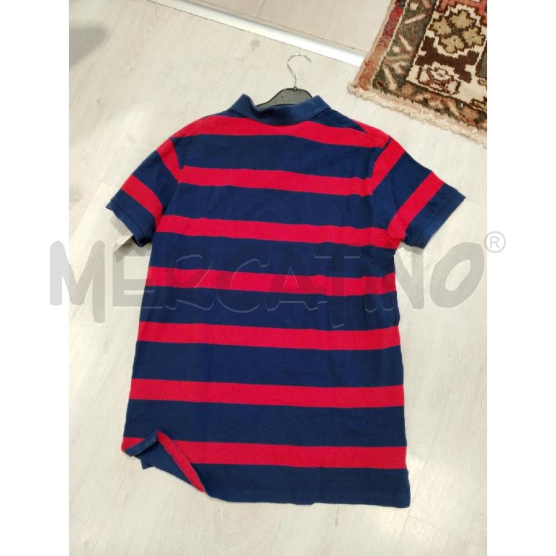 POLO UOMO RALPH LAUREN STRISCE BLU ROSSE | Mercatino dell'Usato San giovanni teatino 2