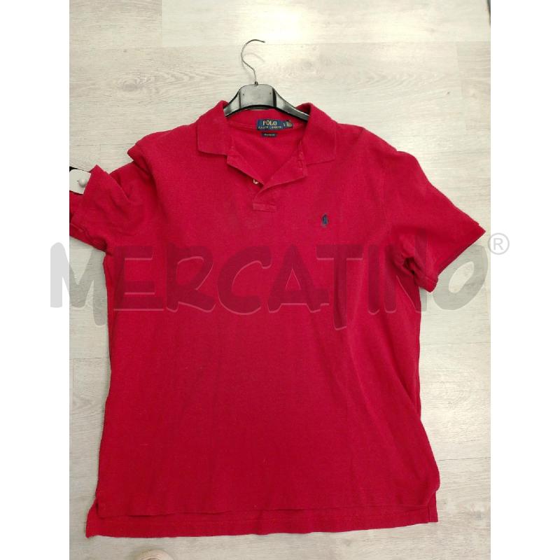 POLO UOMO RALPH ÒLAUREN ROSSA  | Mercatino dell'Usato San giovanni teatino 1