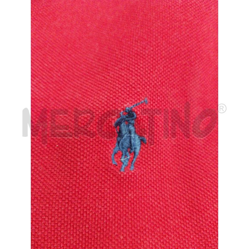 POLO UOMO RALPH ÒLAUREN ROSSA  | Mercatino dell'Usato San giovanni teatino 2