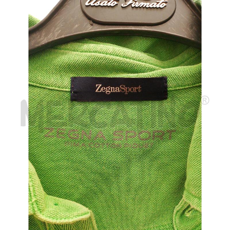 POLO UOMO ZEGNA SPORT VERDE | Mercatino dell'Usato San giovanni teatino 2
