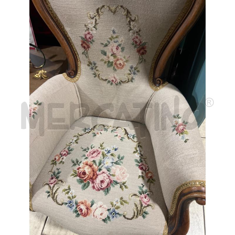 POLTRONA RICAMO | Mercatino dell'Usato San giovanni teatino 2