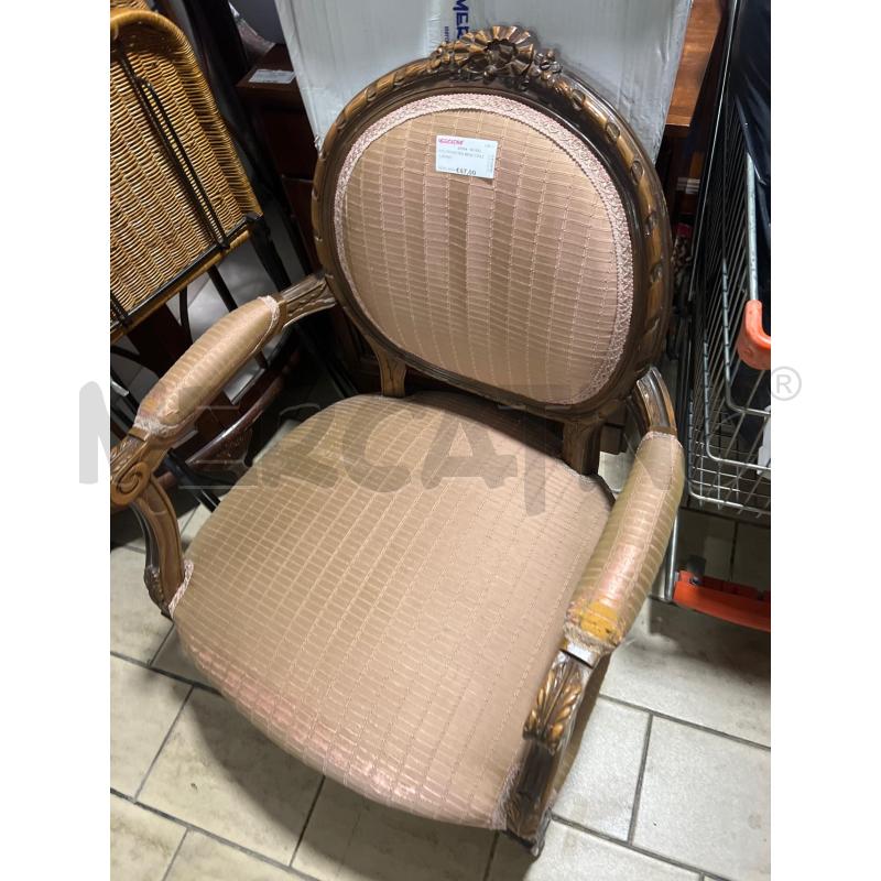 POLTRONCINA BRACCIOLI LEGNO | Mercatino dell'Usato San giovanni teatino 2
