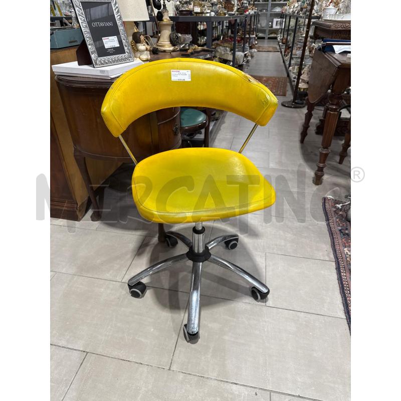 POLTRONCINA CALLIGARIS GIALLA | Mercatino dell'Usato San giovanni teatino 1