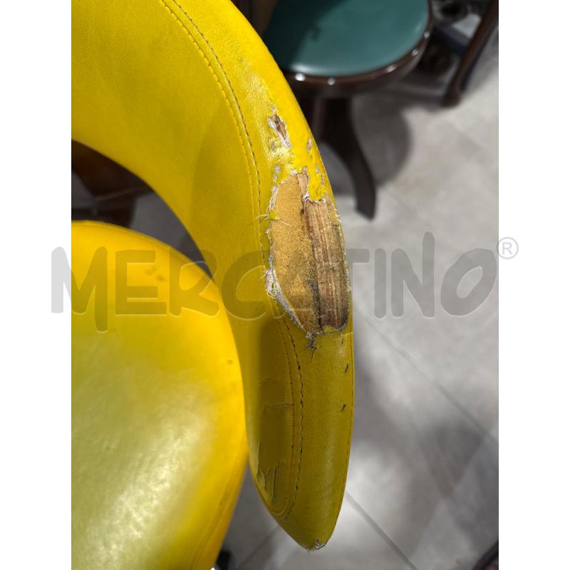 POLTRONCINA CALLIGARIS GIALLA | Mercatino dell'Usato San giovanni teatino 2