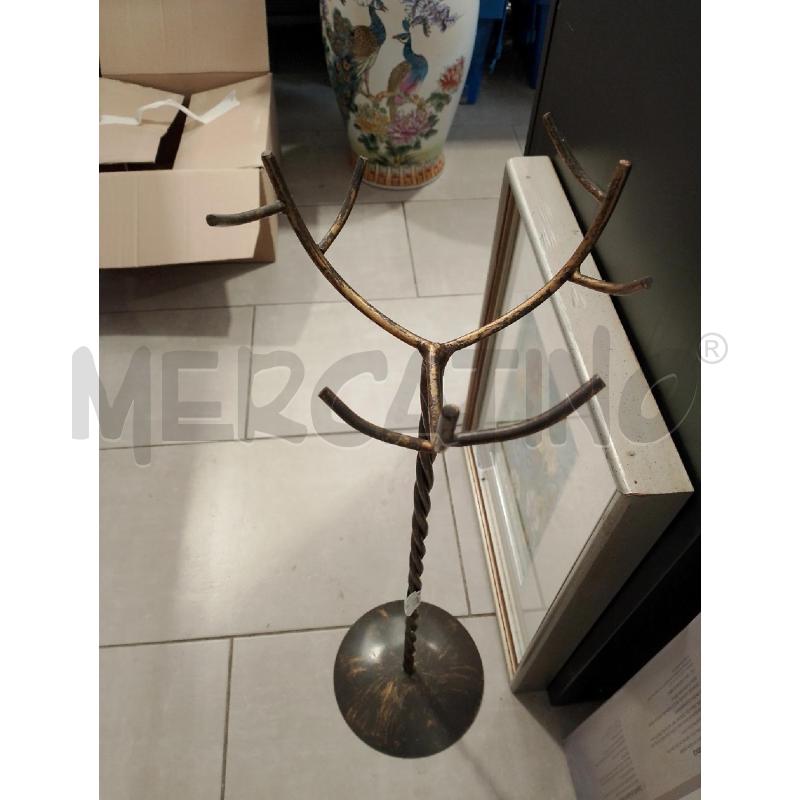 PORTA CANDELA FERRO RAMI INTRECCIATO | Mercatino dell'Usato San giovanni teatino 2