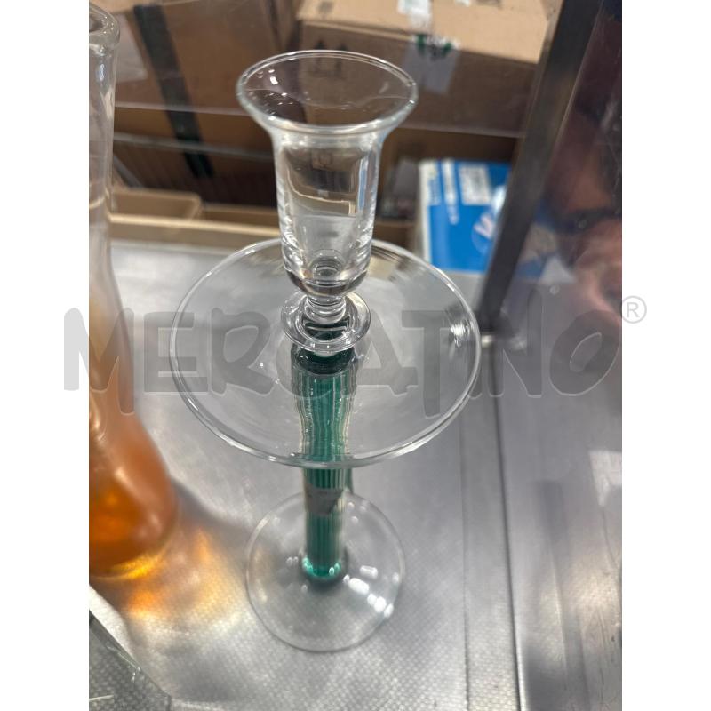 PORTA CANDELA IVV STELO VERDE | Mercatino dell'Usato San giovanni teatino 2