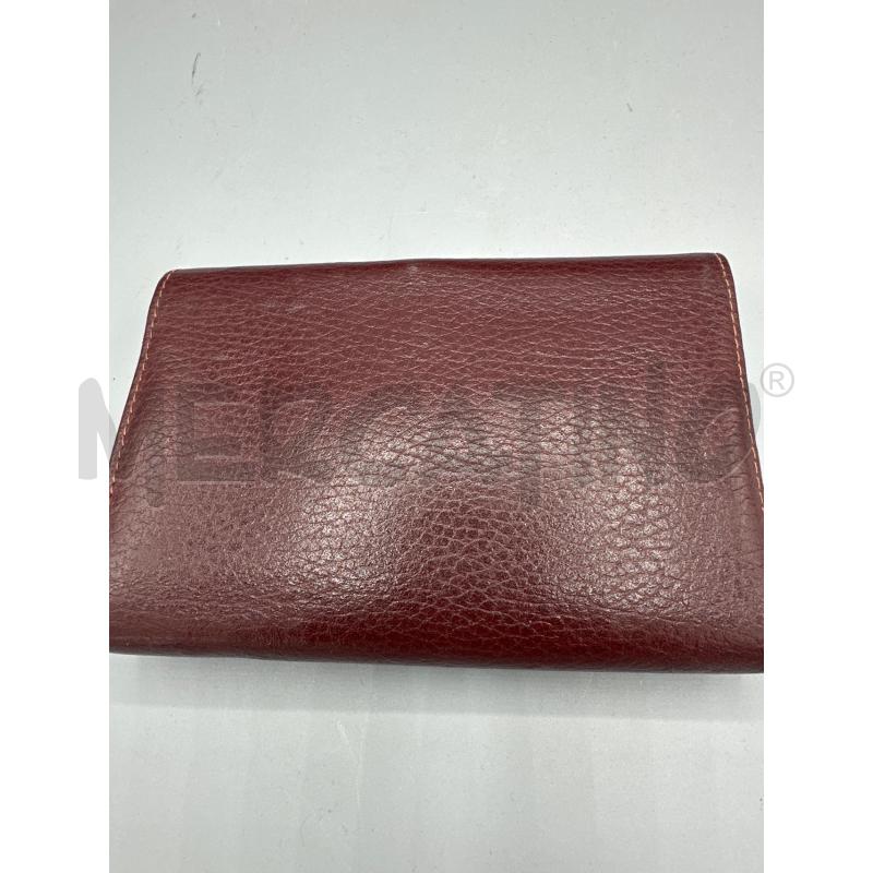 PORTA FOGLIO DONNA CARTIER BORDEAUX SCURO | Mercatino dell'Usato San giovanni teatino 5