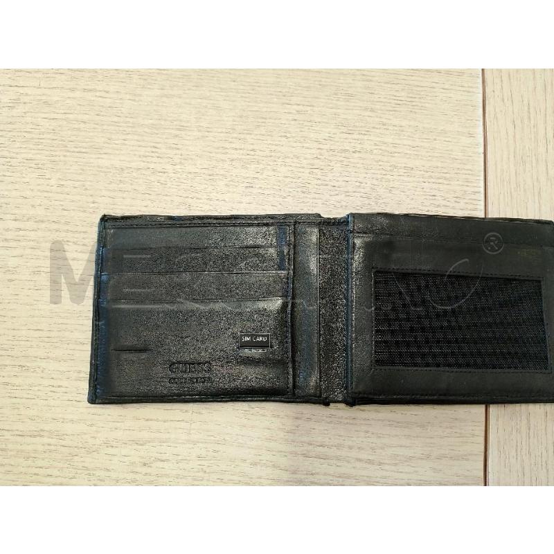 PORTA FOGLIO GUESS NERO UOMO | Mercatino dell'Usato San giovanni teatino 3