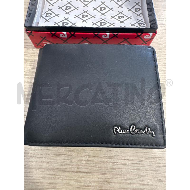 PORTA FOGLIO PIERRE CARDIN NERO  | Mercatino dell'Usato San giovanni teatino 1