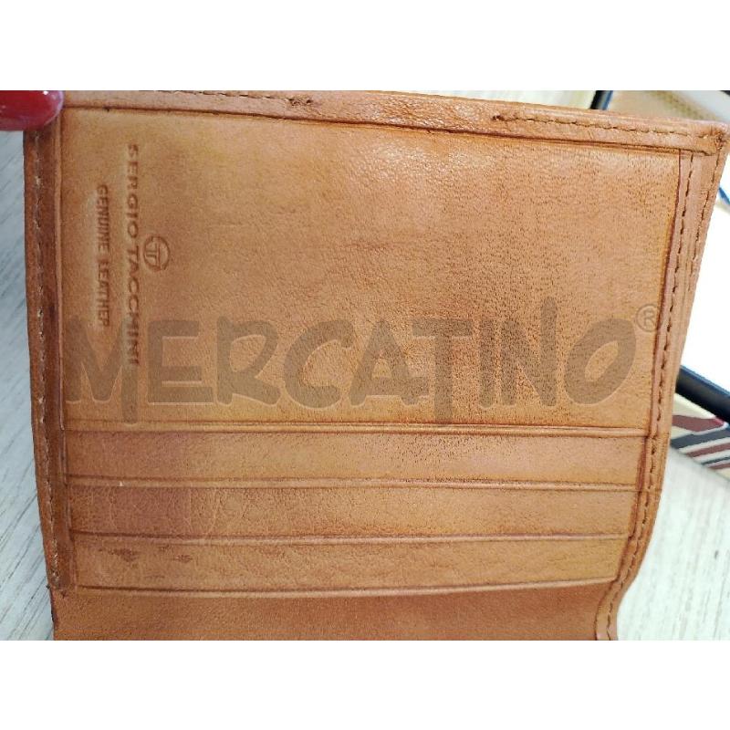 PORTA FOGLIO SERGIO TACCHINI MARRONE | Mercatino dell'Usato San giovanni teatino 2