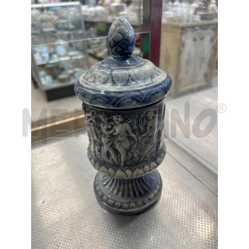 POTICHE VASO CERAMICA AZZURRO | Mercatino dell'Usato San giovanni teatino 1