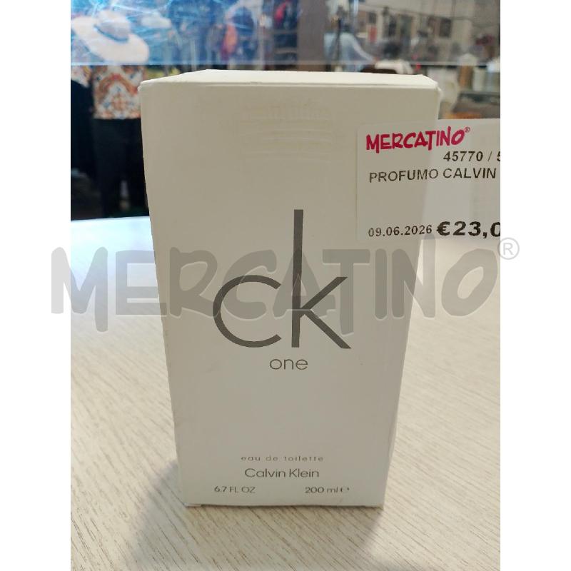 PROFUMO CALVIN KLEIN | Mercatino dell'Usato San giovanni teatino 1