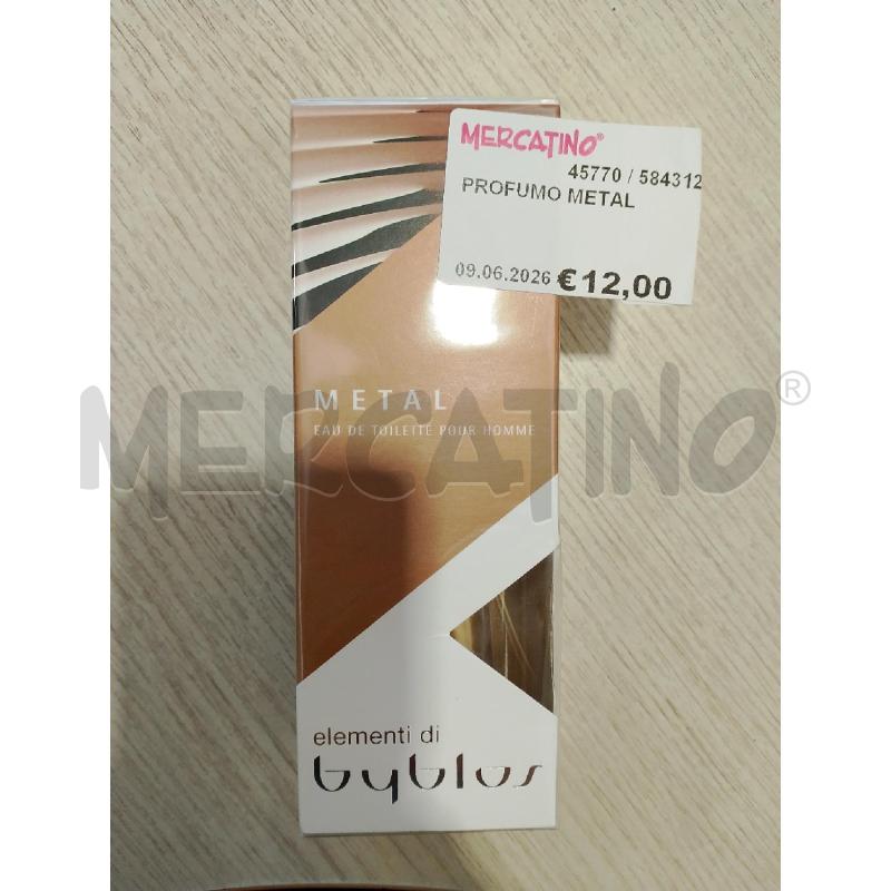 PROFUMO METAL | Mercatino dell'Usato San giovanni teatino 1