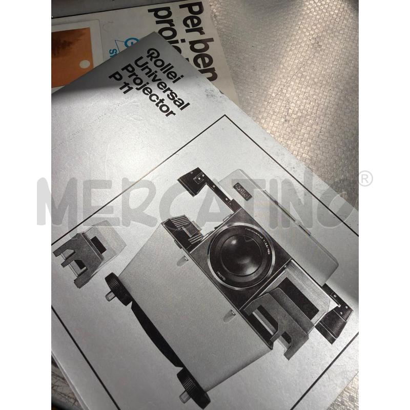 PROIETTORE DIAPOSITIVE ROLLEI P11 6X6 35MM CON ACCESSORI | Mercatino dell'Usato San giovanni teatino 5