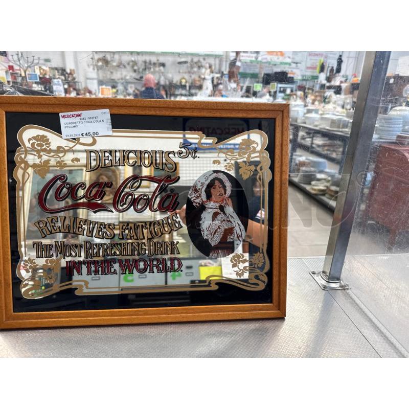 QUADRETTO COCA COLA SPECCHIO | Mercatino dell'Usato San giovanni teatino 1