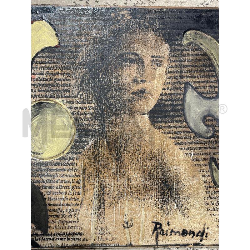 QUADRO 30X30 TECNICA MISTA A FIRMA RAIMONDO RAIMONDI | Mercatino dell'Usato San giovanni teatino 2