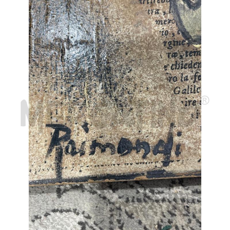 QUADRO 30X30 TECNICA MISTA A FIRMA RAIMONDO RAIMONDI | Mercatino dell'Usato San giovanni teatino 3