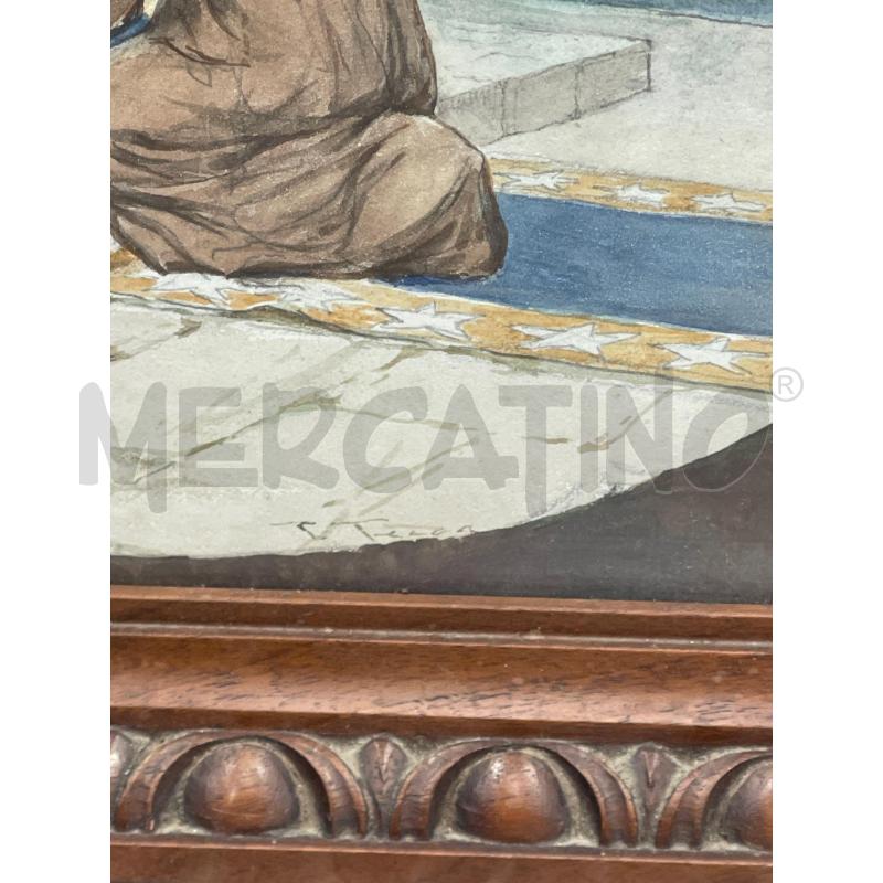 QUADRO ACQUARELLO SANTI  | Mercatino dell'Usato San giovanni teatino 3