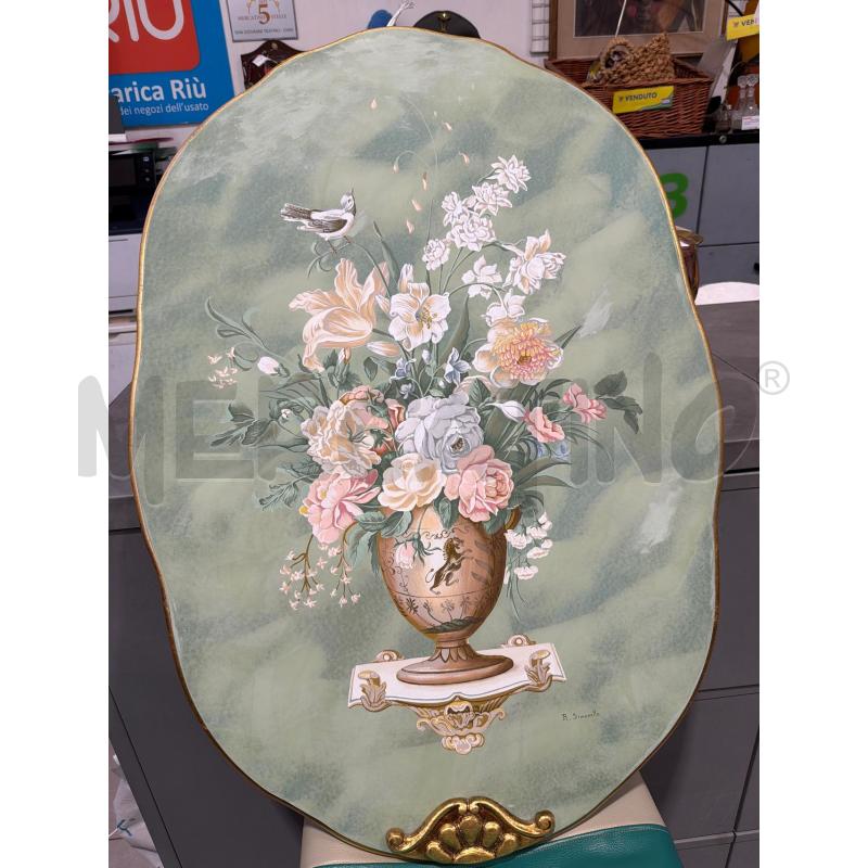 QUADRO A FIRMA A.SIMONETTO 82X58CM SUL LEGNO | Mercatino dell'Usato San giovanni teatino 1