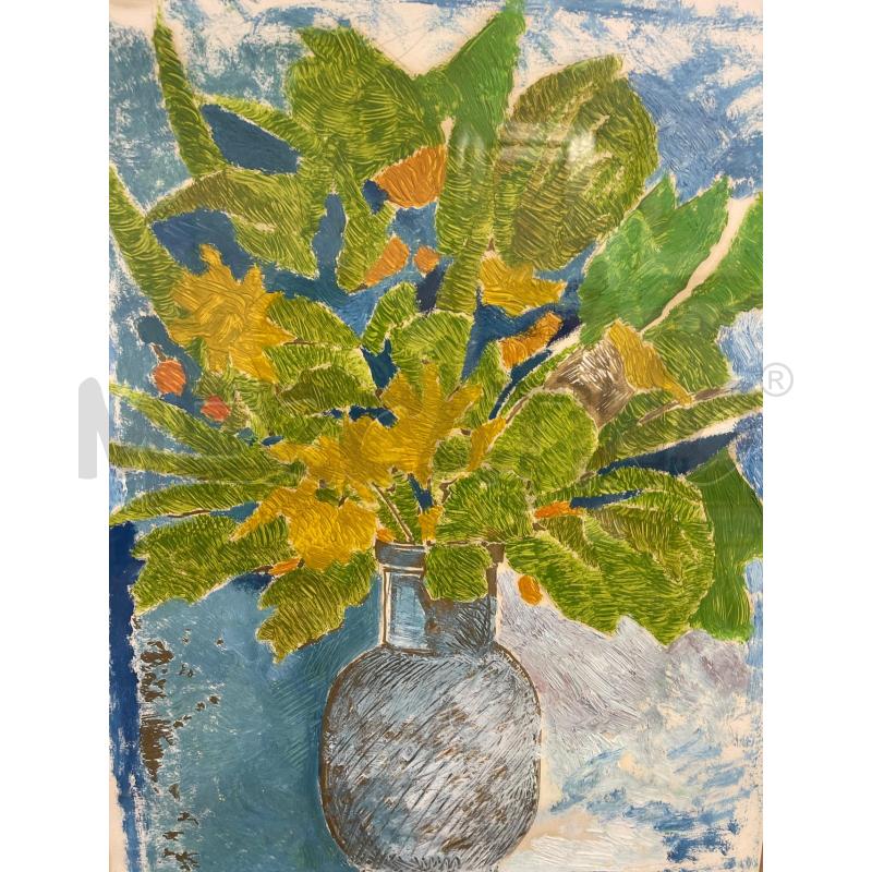 QUADRO A FIRMA AGLIATA VASO FIORI | Mercatino dell'Usato San giovanni teatino 3