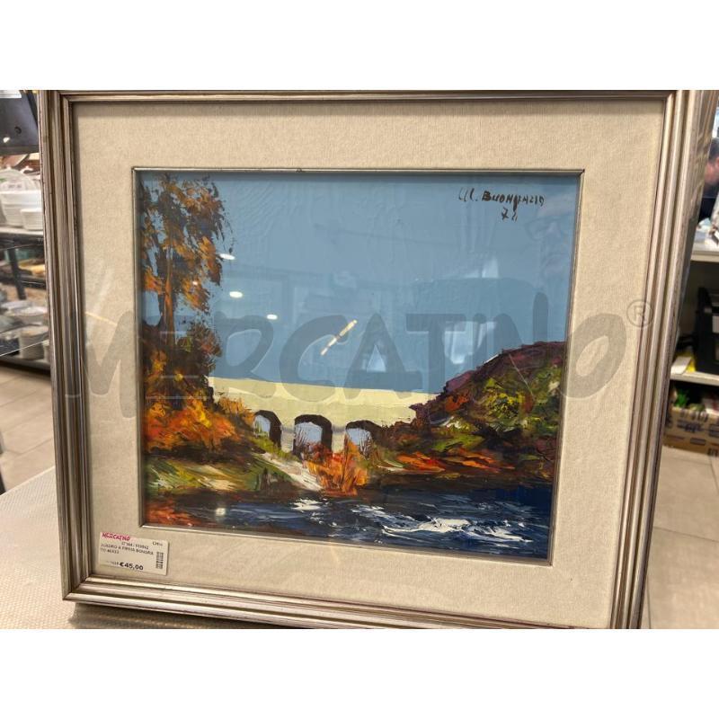 QUADRO A FIRMA BONGRAZIO 40X33 | Mercatino dell'Usato San giovanni teatino 1