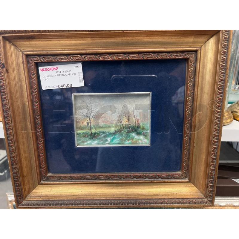 QUADRO A FIRMA CARUSOTTO | Mercatino dell'Usato San giovanni teatino 3