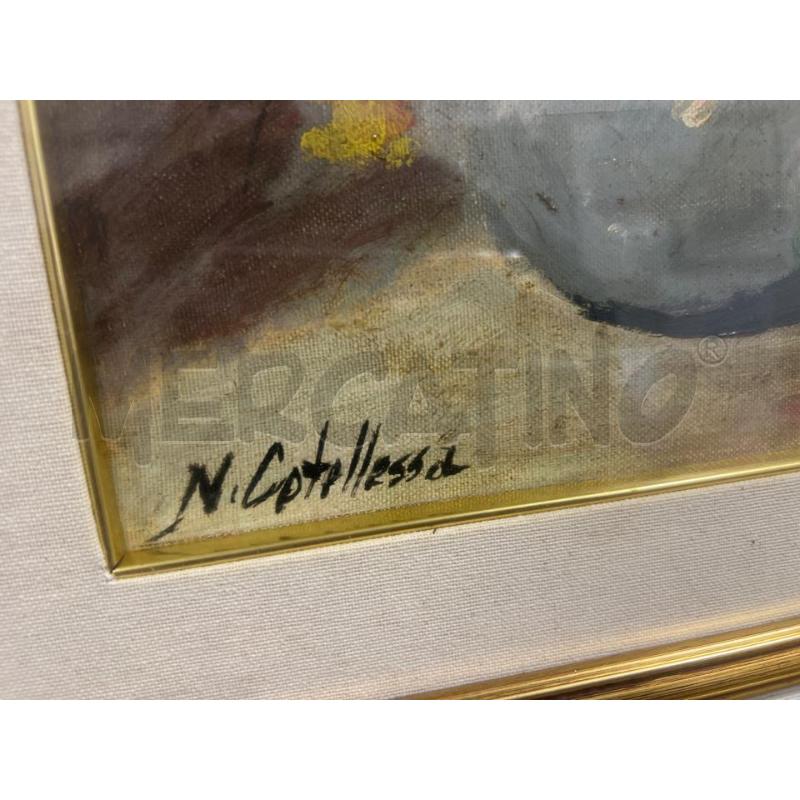QUADRO A FIRMA COTELLESSA 40X30CM PIU' CORNICE | Mercatino dell'Usato San giovanni teatino 2