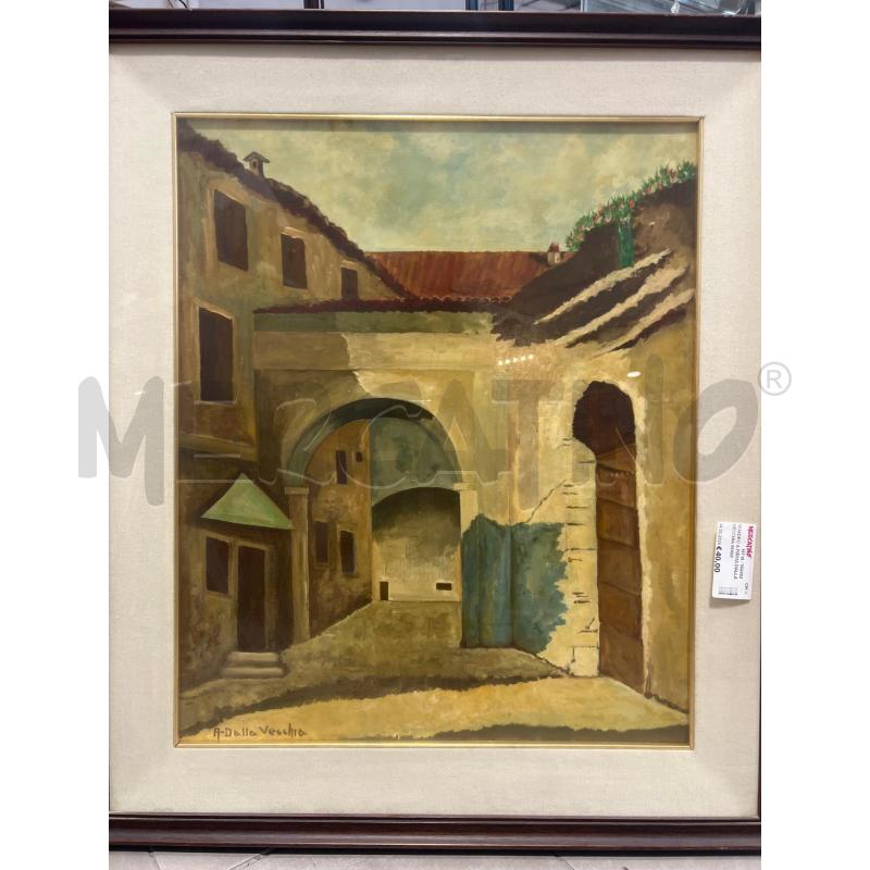 QUADRO A FIRMA DALLA VECCHIA 50X60 | Mercatino dell'Usato San giovanni teatino 1