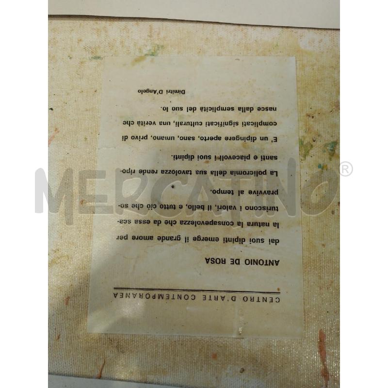QUADRO A FIRMA DE ROSA BARCA PAESAGGIO | Mercatino dell'Usato San giovanni teatino 4