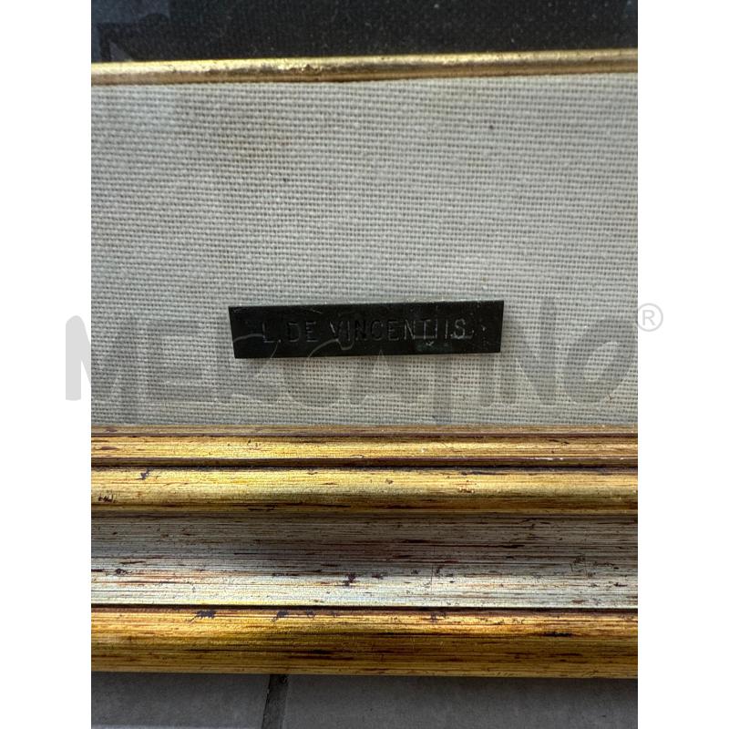 QUADRO A FIRMA DE VINCETIIS PAESAGGIO MARITTIMO 80X110 | Mercatino dell'Usato San giovanni teatino 3