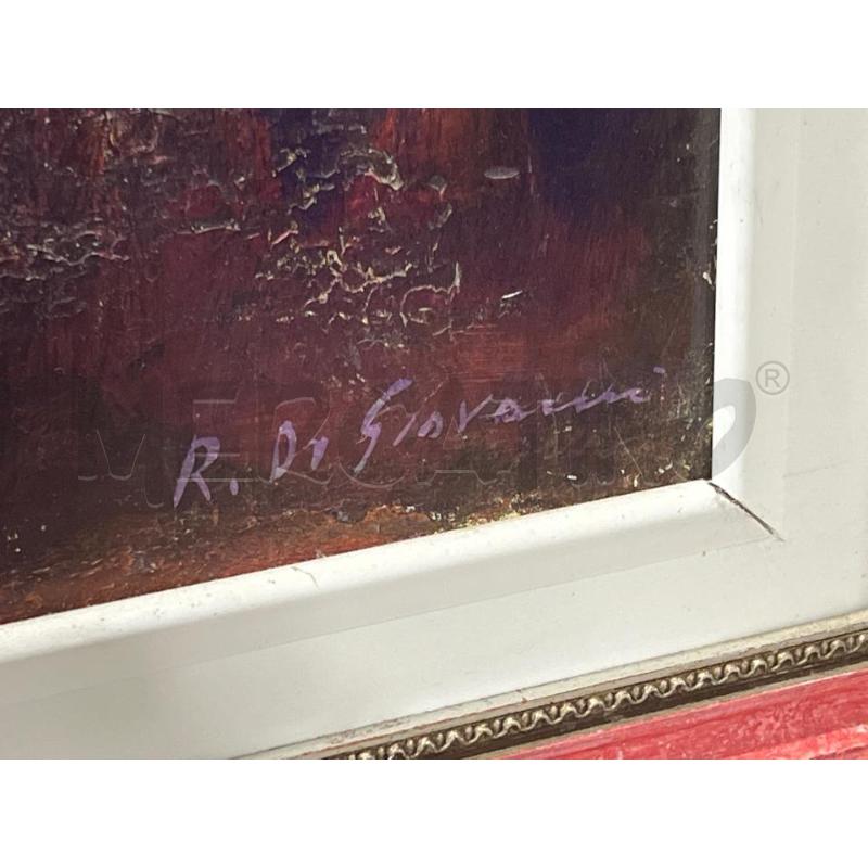 QUADRO A FIRMA DI GIOVANNI CASE PAESAGGIO | Mercatino dell'Usato San giovanni teatino 2