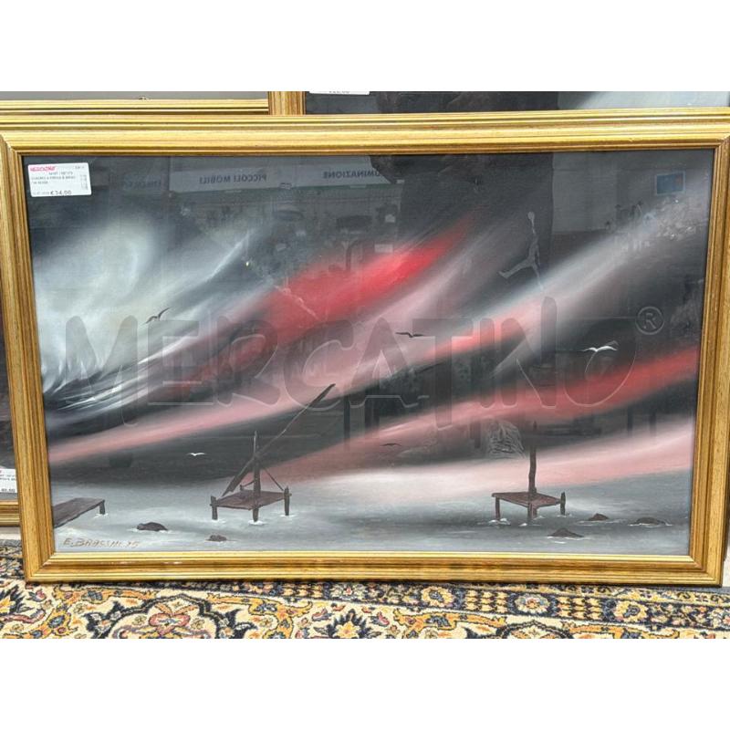 QUADRO A FIRMA E.BRACCHI 50X80 | Mercatino dell'Usato San giovanni teatino 1