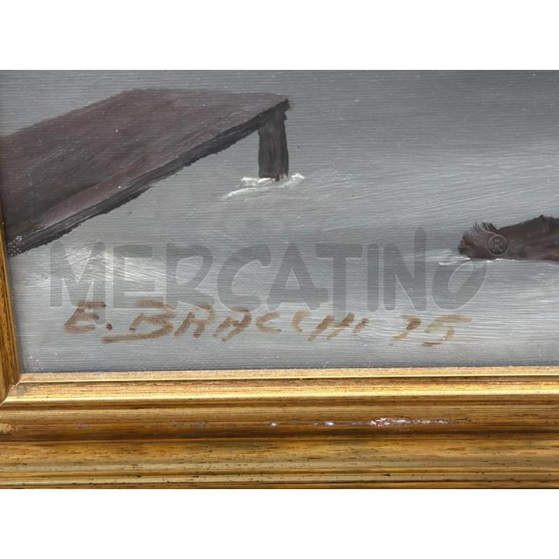 QUADRO A FIRMA E.BRACCHI 50X80 | Mercatino dell'Usato San giovanni teatino 2